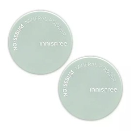 Innisfree 이니스프리 노세범 미네랄 파우더 5g X 2개 Innisfree No-Sebum Mineral Powder 5g X 2pcs