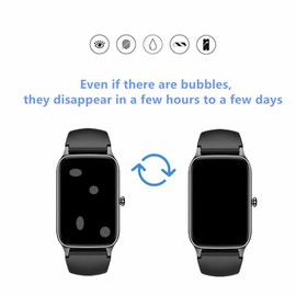 MIHENCE Screen Protector for P97 1.57'' Fitness Tracker Smartwatch, TPU HD Protective Film Compatible for Dyurwa/Soudorv 1.57" Fitness Tracker Smartwatch (6 PCS)