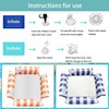 2 x water hammock, air mattress, pool, swimming mat, pool