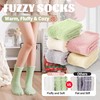 ANTSANG Fuzzy Socks for Women Men Slipper Fluffy Cozy Warm