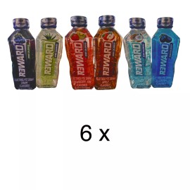 Reward 0 Calories Electrolyte Drink for Hydration and Recovery 21 Oz 6 Bottles
