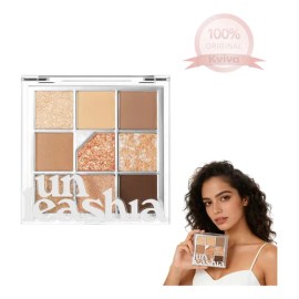 Unleashia Paleta Ojos Iluminada N°2 All Of Brown 9 Tonos