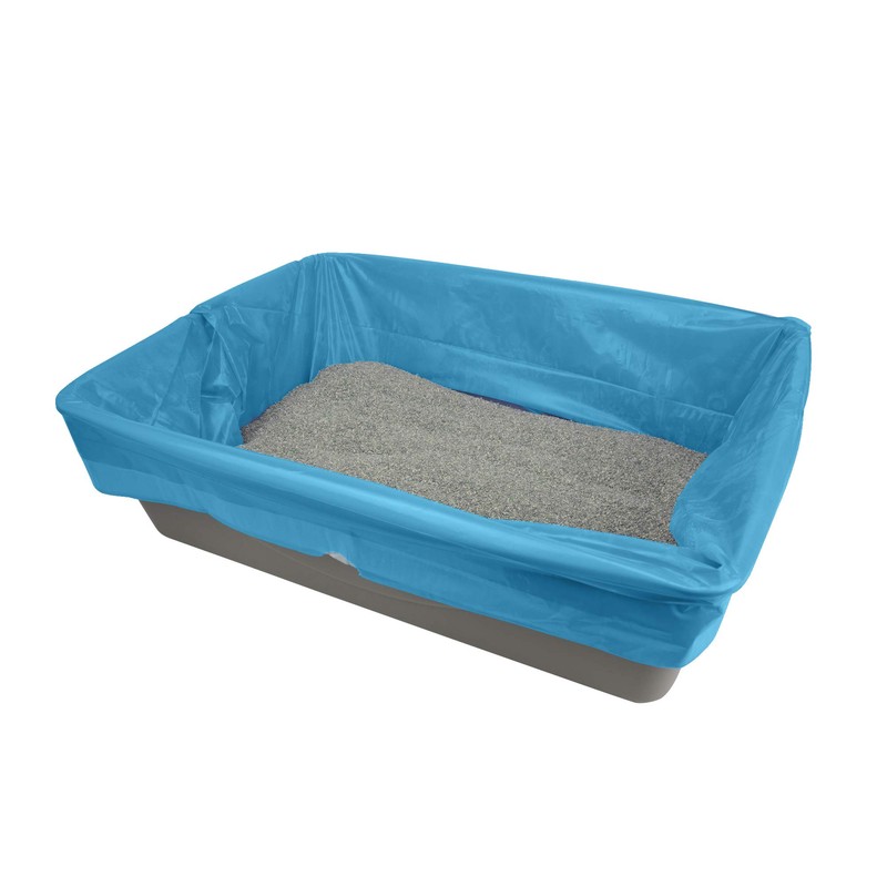Fresh Step Drawstring Large Litter Box Liners, Heavy Duty Liners