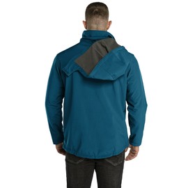 33,000ft Softshell Jacket for Men Waterproof Winter Jacket Windproof Warm Fleece Lined Windbreaker Functional Jacket Outdoor Jacket for Hiking Cycling Camping, Dark Cyan