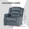 ULTICOR 4-Piece, 1 Seat Recliner Cover, Velvet Stretch Reclining Chair