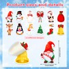 Qpout 24 Pack Christmas Sticky Notes, 2.75x4.3 inch Christmas Theme