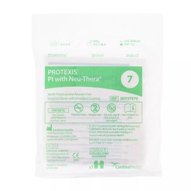 CARDINAL HEALTH™ Protexis® PI with Neu-Thera® Surgical Gloves, Cream, Size 7.5, Case of 200 pairs