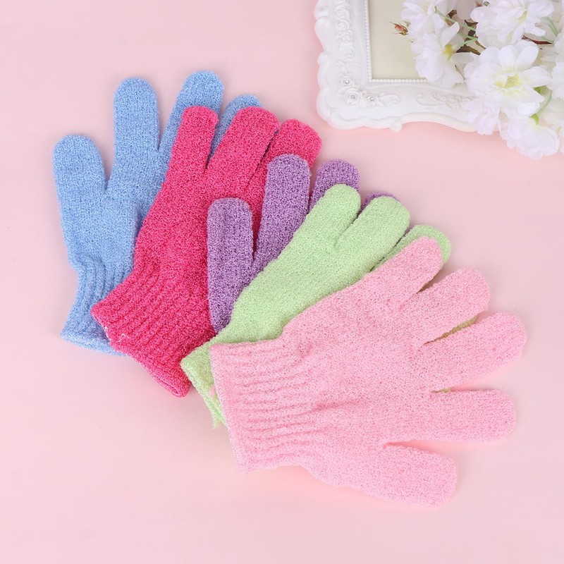 Guantes Exfoliantes PHENOFICE de Nylon para Baño (12 Piezas)