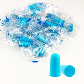 Foam Ear Plugs 20 Pairs Soft Earplugs 35dB Noise Cancelling Disposable Individually Packaged Earplug for Sleeping Travel Study Work Concerts Construction Site