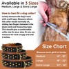 Genuine Leather Dog Collar by Leatherific, Premium Bridle Leather, Heavy