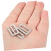 OHPHCALL Metal Bathing Suit Clips 8 Pcs Barber Cape Hooks
