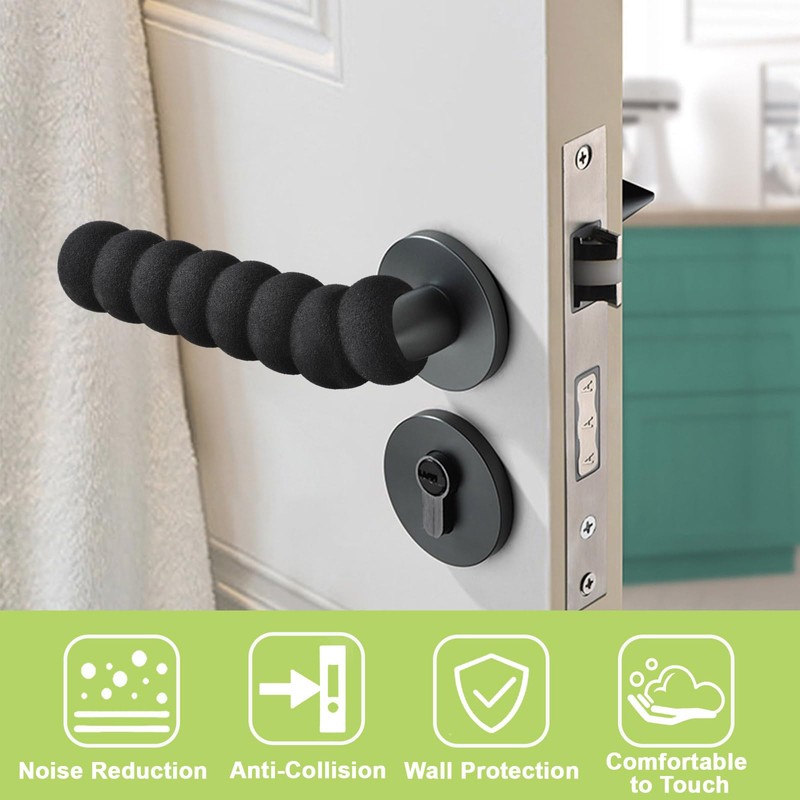 UFURMATE Door Handle Covers, 10Pcs Soft EVA Foam Knob Covers