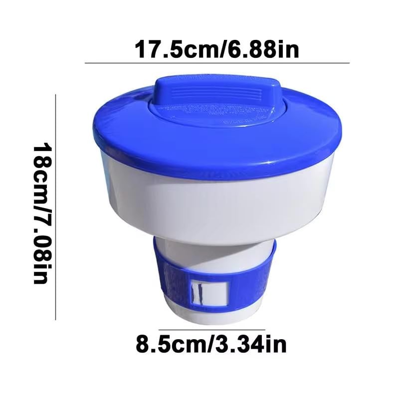 Deep Blue Pro Extra Large Floating Chlorine Tablets Dispenser for
