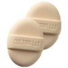 The Tool Lab Long Lasting Cover Puff Regular, Beige, 2 pieces / 더툴랩 롱래스팅 커버 퍼프 레귤러, 베이지, 2개