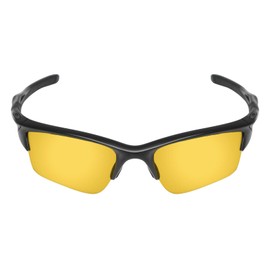Mryok UV400 Replacement Lenses for Oakley Half Jacket 2.0 XL OO9154-62mm - HD Yellow