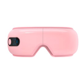 TLINNA Eye Massager with Airbag Kneading,Constant Temperature Hot Compress, Multi-Frequency Vibration and Bluetooth Music (Blush Pink, Large)