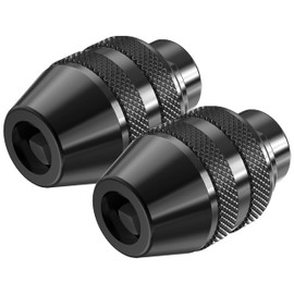 4486 Drill Chuck for Dremel, 2 Pieces Chuck for Dremel Replacement 1/32 to 1/8 Keyless Chuck Quick Change Adapter for Dremel Model 8220,3000,395,4000,400,300,398,8200 etc.