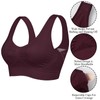 Litthing Women's Seamless Everyday Bra, Wire Free Sports Bralette with