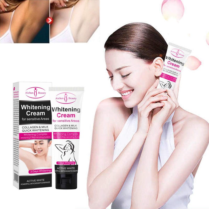 Crema Aclaradora Aichun Aclara Axilas Codos Rodillas y Zonas Íntimas