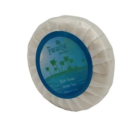 Paradise Collection Hotel Bath Soap, 0.88 oz., Pleat Wrap 500 Pack
