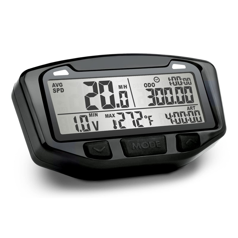 Trail Tech 712-114 Striker Speedometer Digital Gauge Kit with Volt