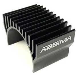 Absima Motor Cooling Body Suitable for Model Building Engine: 540 Electric Motor, 550 Electric Motor Black