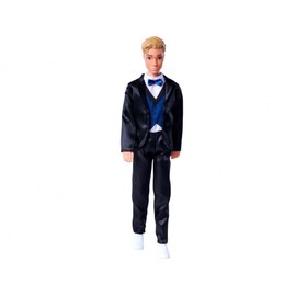 Simba 105733629 Steffi Love Kevin Charming, Toy Doll Wearing an Elegant Suit with Bow Tie and Vest, 30 cm, from 3 Years, Blue