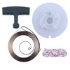 Gubeter Recoil Starter Pulley Recoil Spring Kit for Husqvarna 362