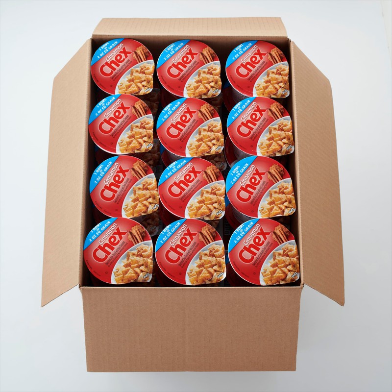 Cinnamon Chex Cup Cereal, 2 Oz (Pack of 60)