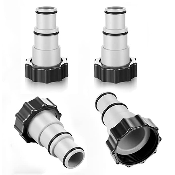 Type A Hose Adapters,4Pcs 1.25" to 1.5"Pool Hose Adapter Hose