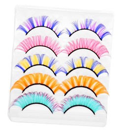 Beavorty False Eyelashes Set Lashes Extensions Lightweight for Women Girls Stage Performance