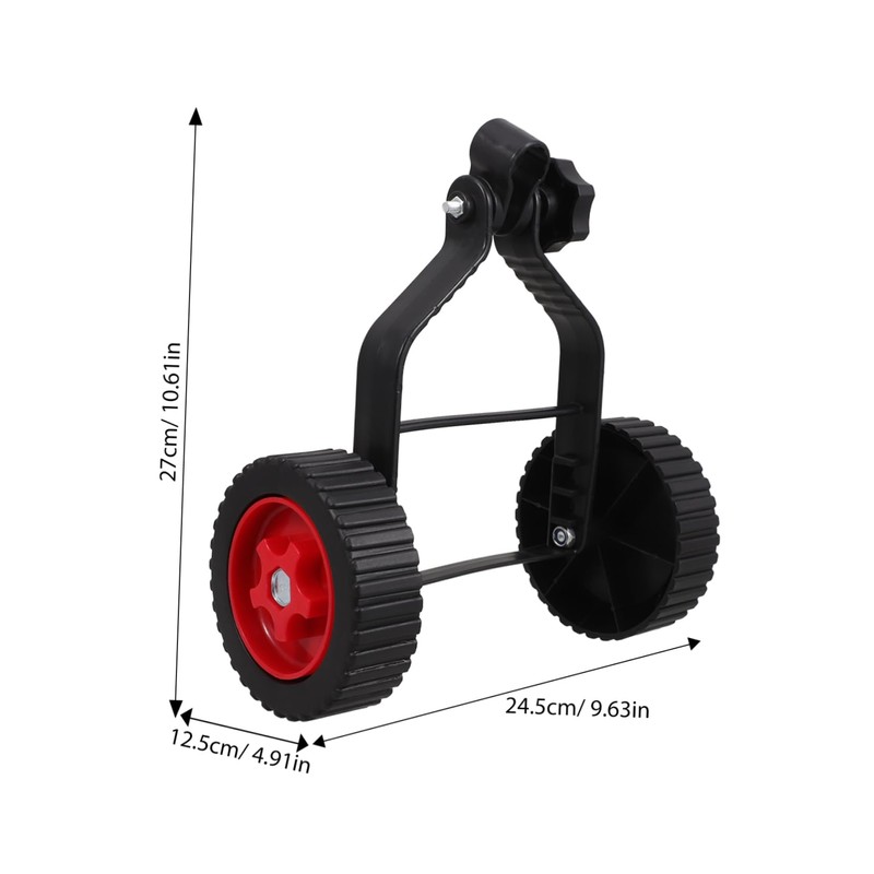 BESPORTBLE Lawn Mower Auxiliary Wheels for Support Wheels for Trimmers