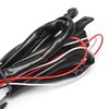 40A 12V LED Spotlights Wiring Harness 1-to-2 IP67 Waterproof for