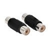10pcs RCA Connector Coupler Adapter, RCA Female to Female Audio