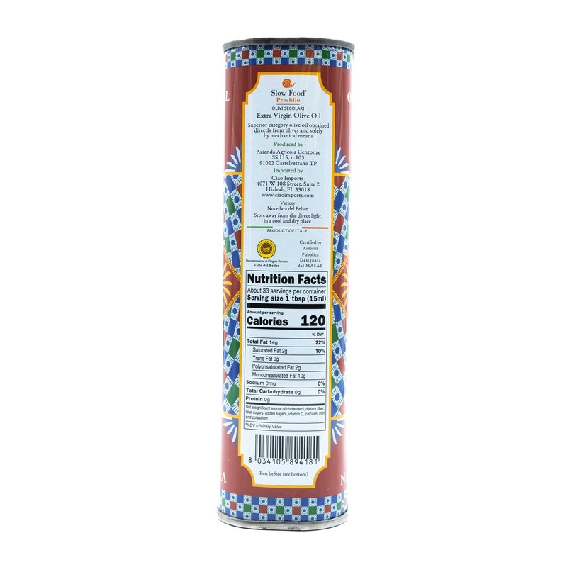 Centonze, 'Case di Latomie' D.O.P. Valle del Belice, Extra Virgin