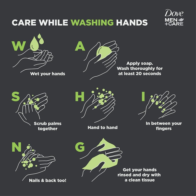 Dove Men+Care Body and Face Wash, Deep Clean 13.5 oz