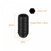 sourcing map Ball Point Set Screws, 5pcs M10 x 20mm