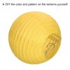 PATIKIL 6 Pcs Round Folding Hanging Lamp Shade for Wedding
