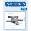 KGDUYC Pack of 2 Fuel Tap Switch, Fuel Tank Fuel