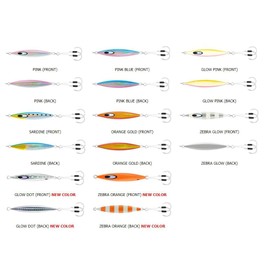 Daiwa SA-SK140G07 Metal Jig, Color: Glow Dot, 5 Oz, 7/0 Hook Size