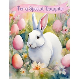 For a Special Daughter - For every reason you can be loved - you truly are - Happy Easter Greeting Card