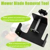 Ertuohg Lawn Mower Blade Removal Tool, Universal Mower Blade Replacement