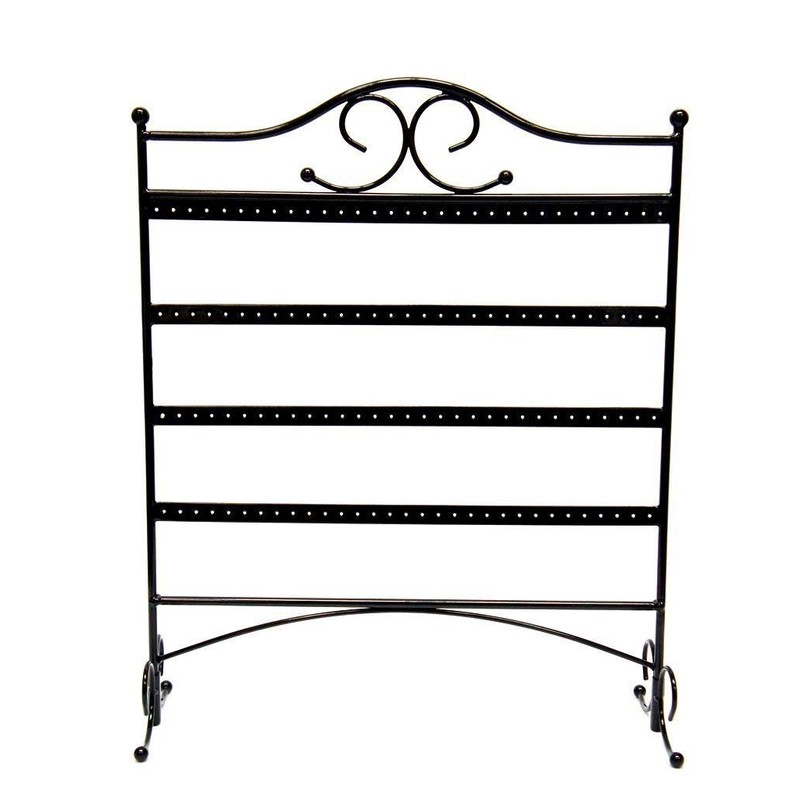 Mango Steam Jewelry Organizer for Hanging Earrings, Black