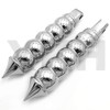 SMT- Chrome Billet Calabash Footpegs Compatible With passenger Victory All