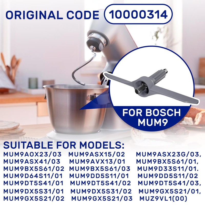 MONTERAL Food Processor Blade Holder with the Original Code 10000314