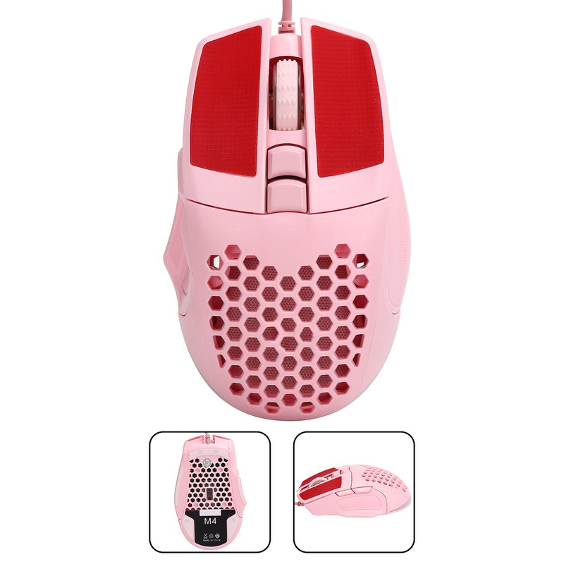 Wired Mouse 6400DPI with 6 Color Changing Backlight for PC