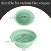 Dlyaua Face Bowl for Ice with Built-in Ice Tray –