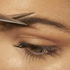 Newest Eyebrow Tweezers Brow Shaping Scissors (Silver)，Eyebrow Scissors