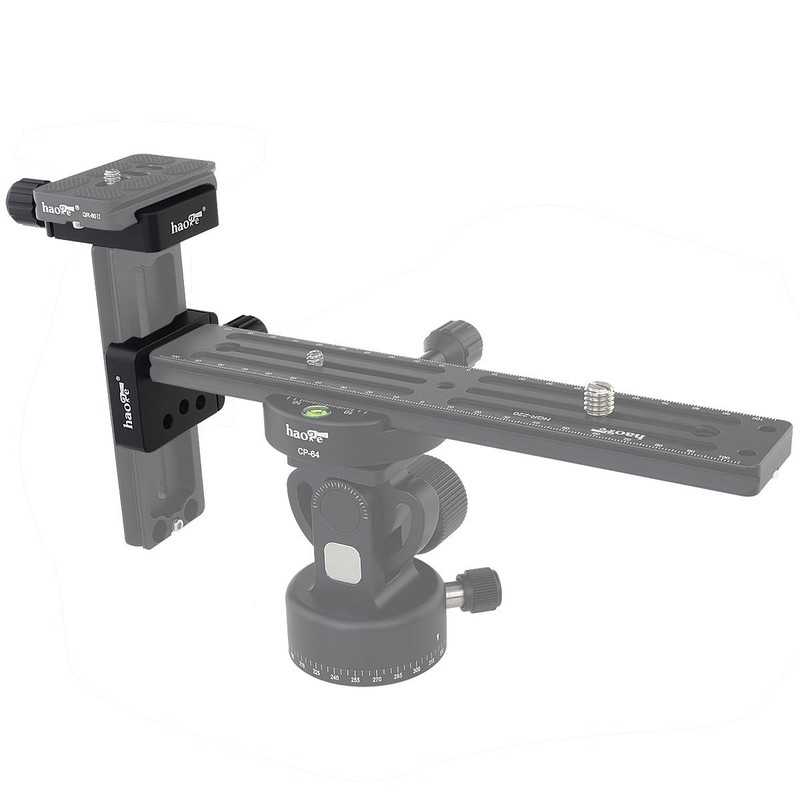 Haoge CP-20 Screw Knob Quick Release Arca-type Clamp Adapter Mount