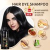 GFEUGS Hair Colour Hair Dye Shampoo, 500 ml Hair Dye